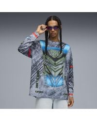 PUMA - A$Ap Rocky X Moto Armor Uniseks T-Shirt Met Lange Mouwen, Maat - Lyst
