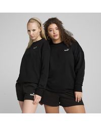 PUMA - Essentials Relaxed Crew Neck Sweatshirt - Lyst