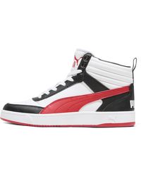 PUMA - Dribble Mid Top Sneakers - Lyst