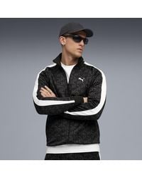 PUMA - T7 Allover-Print Trainingsjacke Herren, Kleidung - Lyst