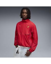 PUMA - Scuderia Ferrari Tech-X Jacket - Lyst