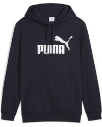 PUMA - Essentials Logo Fleece Hoodie - Lyst