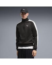 PUMA - Chaqueta De Chándal T7 Always On Con Cuello Con Cremallera Para Hombre, Ropa, Negro - Lyst
