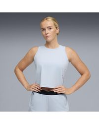 PUMA - Camiseta Corta De Tirantes X Hyrox Cloudspun Thermoadapt Para Mujer, Ropa, Gris - Lyst