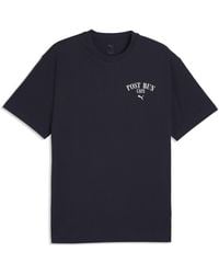 PUMA - Graphic Cafe Relaxed T-Shirt - Lyst