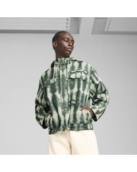 PUMA - Palais Artisan Seersucker Jacket - Lyst