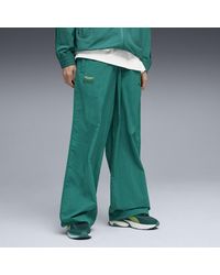 PUMA - X Aston Martin Aramco F1 Team Lifestyle T7 Oversized Pants - Lyst