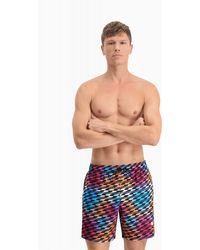 PUMA Swim Formstrip Mid-length Short - Multicolour