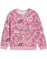 PUMA - X Hello Kitty And Friends Top Met Ronde Hals En All-Over-Print Voor Maat - Lyst