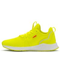 yellow puma shoes women's