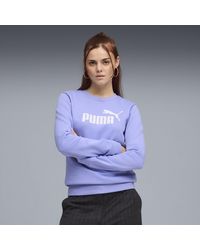 PUMA - Essentials Logo Crew Neck Sweatshirt - Lyst