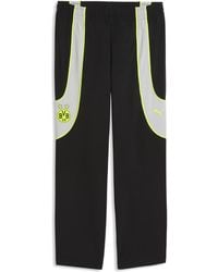 PUMA - Borussia Dortmund Tech-X Relaxed Track Pants - Lyst