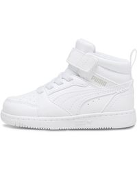 PUMA - Rebound V6 Mid Sneakers Baby, Schuhe, /Cool Light Grau - Lyst