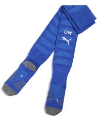PUMA - Olympique De Marseille 25/26 Sokken Voor Blauw/Wit, Maat - Lyst