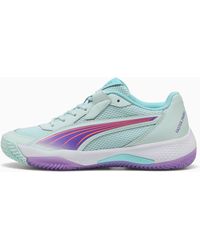 PUMA - Nova Court Padel Shoes Peaceful/ Glimmer/Safe Lake - Lyst