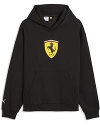 PUMA - Felpa Con Cappuccio - Lyst