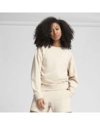 PUMA - Elevated Essentials Comfort Crew Sweatshirt - Lyst