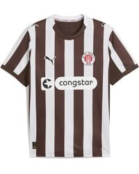 PUMA - Fc St. Pauli 25/26 Heimtrikot Herren, Sport, Espresso/Weiß - Lyst