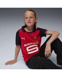 PUMA - Stade Rennais Fc 25/26 Heimtrikot Teenager, Kleidung, /Schwarz - Lyst