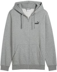 PUMA - Essentials Zip-Up Hoodie - Lyst