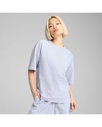 PUMA - Wardrobe Essentials Oversized T-Shirt - Lyst