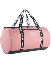 PUMA - Borsa A Cilindro Da Training Essentials 28,5 L, Accessori, Rosa - Lyst