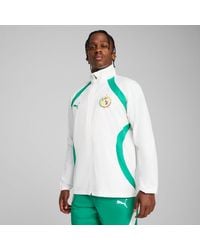 PUMA - Senegal 2025 Pre-Match Woven Jacket , /Sport - Lyst