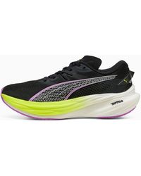 PUMA - Deviate Nitro 3 Hardloopschoenen Voor Zwart/Geel, Maat 35,5 - Lyst