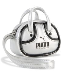 PUMA - 1976 Metallisch 0.2 L Grip-Bag Mit Schlüsselanhänger, Accessoires, Glacial/Schwarz - Lyst