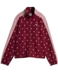 PUMA - T7 Polka Dots Oversized Track Jacket - Lyst