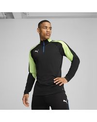 PUMA - Individualliga Top Mit Viertellangem Reißverschluss Herren, Kleidung, /Fizzy Apple - Lyst