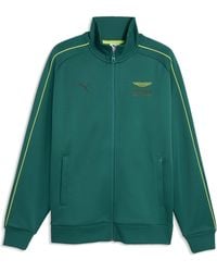 PUMA - X Aston Martin Aramco F1 Team T7 Track Jacket - Lyst
