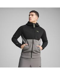 PUMA - TECH Hoodie mit durchgehendem Reißverschluss - Lyst