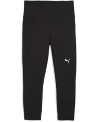 PUMA - Train All Day Essentials High-Waisted Capri Training Leggings - Lyst