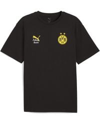 PUMA - Kidsuper X Borussia Dortmund Graphic T-Shirt Voor Zwart/Geel, Maat - Lyst