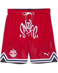 PUMA - Hoops X Fc Bull Salzburg Shorts Herren, Sports, /Aop - Lyst