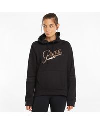 pull puma noir femme
