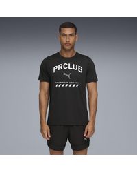 PUMA - Run Club Graphic Mesh T-Shirt Herren, Kleidung - Lyst