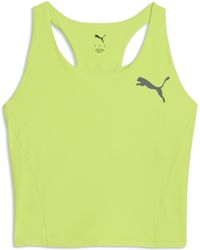 PUMA - Lightspeed Printed Running Crop Top - Lyst