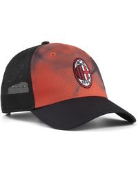PUMA - Cappellino Ac Milan King, Accessori, Rosso - Lyst