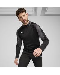 PUMA - IndividualLIGA Top mit viertellangem Reißverschluss - Lyst