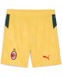 PUMA - Ac Milan 25/26 Shorts Herren, Sport, Sunny/Dark Myrtle - Lyst