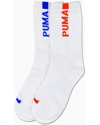 PUMA Slouchy Sokken Voor - Wit