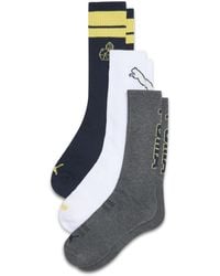 PUMA - Half-Terry Crew Length Socks (3 Pairs) - Lyst