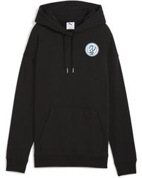PUMA - Sudadera Con Capucha Wardrobe Essentials Sports Legacy Graphic Para Mujer, Ropa, Negro - Lyst