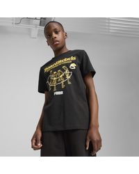 PUMA - Camiseta Estampada Mid 90S Juvenil - Lyst