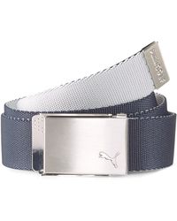 PUMA - Reversible Webbing Golf Belt - Lyst