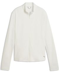 PUMA - Pure Textured Full-Zip Golf Jacket - Lyst