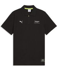 PUMA - X Aston Martin Aramco F1 Team Jacquard Polo - Lyst