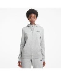 PUMA - Essentials Full-Zip Hoodie - Lyst